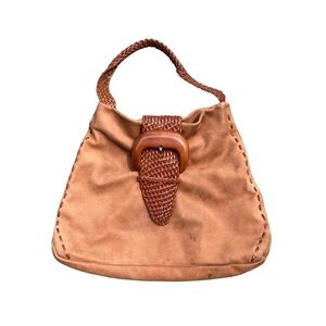SLOUCHY CARLOS FALCHI LEATHER TOTE